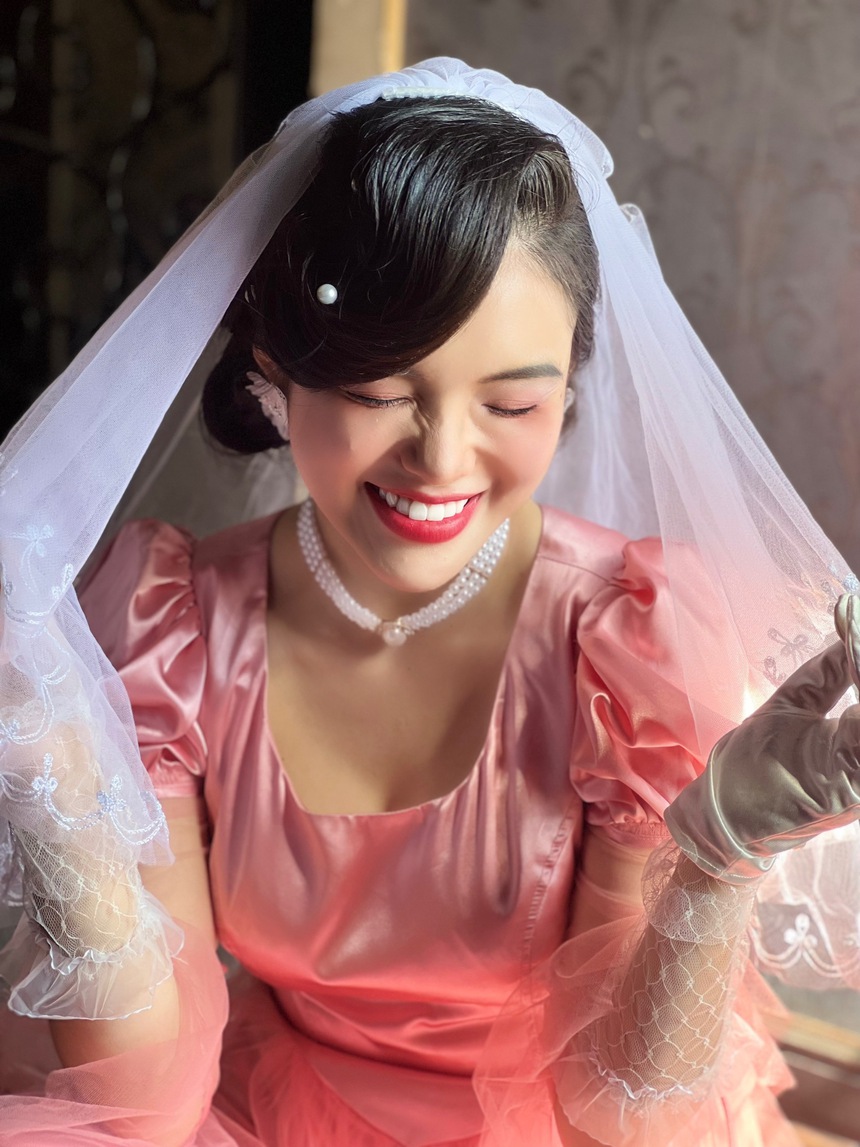 Phim Việt về phận đời kỹ nữ lên sóng VTV, Yeye Nhật Hạ khóc đến mức sưng cả mắt - Ảnh 5.