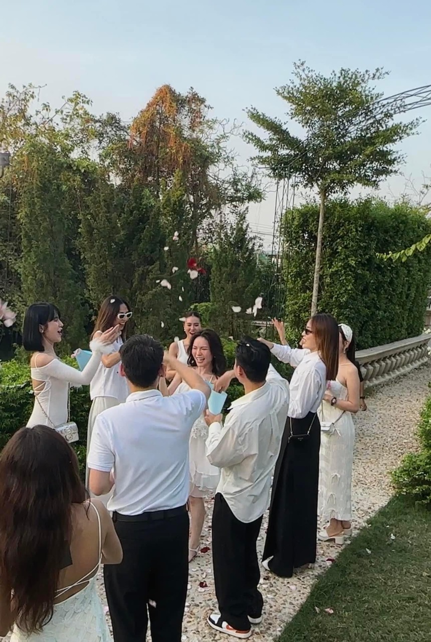 Lan Ngọc, Diệp Lâm Anh dự tiệc cầu hôn của cặp đôi nên duyên từ Tỏ Tình Hoàn Mỹ - Lucie Nguyễn và Tuấn Dương - Ảnh 5.