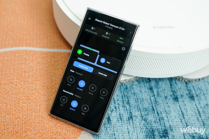 Trải nghiệm robot dọn dẹp Xiaomi Vacuum Mop S10+: Bông lau xoay, cảm biến laser tránh đồ đạc - Ảnh 12.