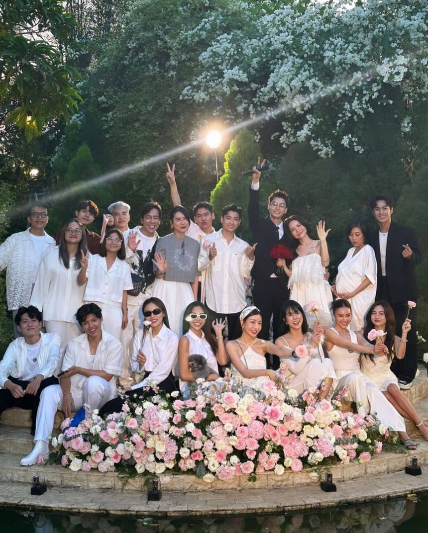 Lan Ngọc, Diệp Lâm Anh dự tiệc cầu hôn của cặp đôi nên duyên từ Tỏ Tình Hoàn Mỹ - Lucie Nguyễn và Tuấn Dương - Ảnh 8.