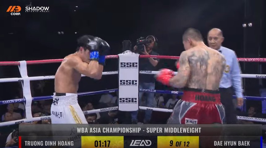 Thắng võ sĩ số 1 Hàn Quốc, 'nam vương boxing' Việt Nam bảo vệ thành công đai vô địch châu Á - Ảnh 2.