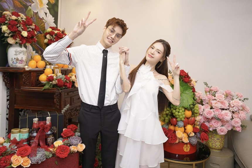 Được khen hơn chồng tương lai 9 tuổi vẫn trẻ đẹp, nhan sắc Lucie Nguyễn ngoài đời liệu có được như ảnh trên mạng? - Ảnh 1.