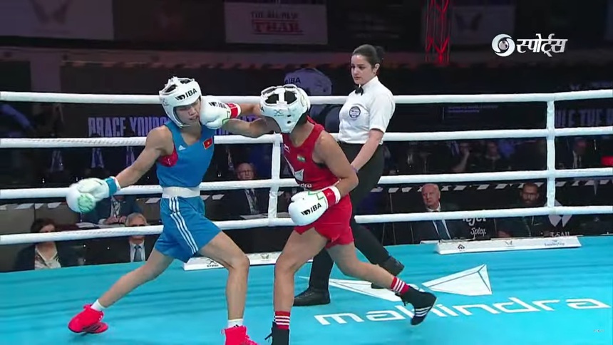 Nguyễn Thị Tâm chịu thất bại trước tay đấm nước chủ nhà ở trận chung kết quyền Anh thế giới - Ảnh 3.