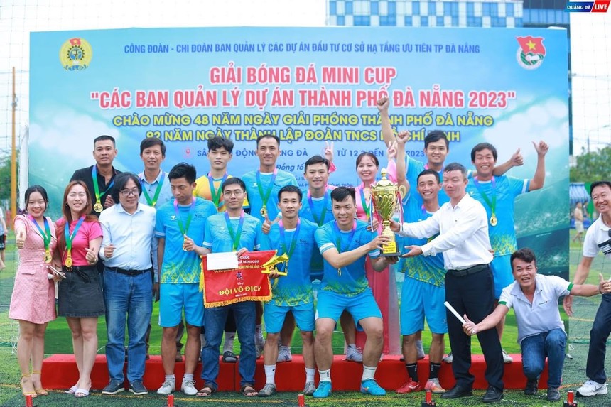 Giải bóng đá tranh cúp "Các Ban Quản lý dự án TP Đà Nẵng": Tất cả chúng ta đều chiến thắng! - Ảnh 7.
