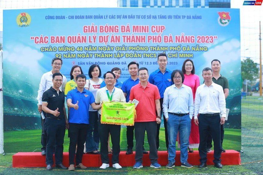Giải bóng đá tranh cúp "Các Ban Quản lý dự án TP Đà Nẵng": Tất cả chúng ta đều chiến thắng! - Ảnh 6.