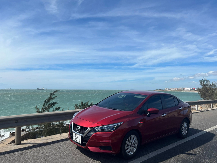 Tôi xuyên Việt hơn 4.000km bằng Nissan Almera, đi chân đất lái xe full tải thấy động cơ 1.0 không yếu như lời đồn - Ảnh 5. Tôi xuyên Việt hơn 4.000km bằng Nissan Almera, đi chân đất lái xe full tải thấy động cơ 1.0 không yếu như lời đồn - Ảnh 5.