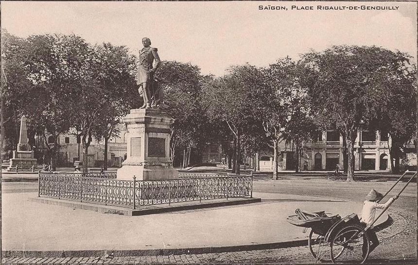 Ảnh = Ký ức = Lịch sử (kỳ 64): Tượng đài ở Sài Gòn thời Pháp thuộc - Ảnh 1. Ảnh = Ký ức = Lịch sử (kỳ 64): Tượng đài ở Sài Gòn thời Pháp thuộc - Ảnh 1.