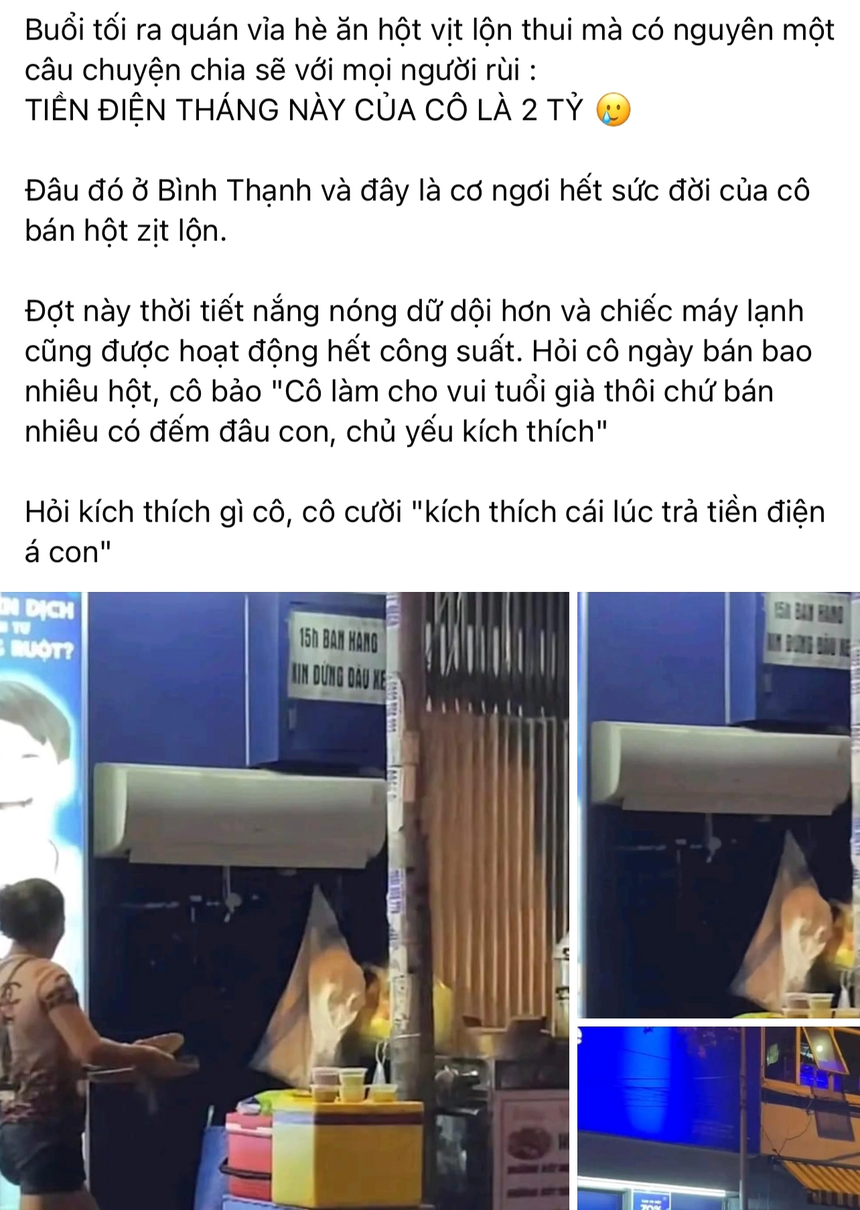 Xôn xao hàng trứng vịt lộn vỉa hè sang chảnh, đầu tư cả máy lạnh cho khách ngồi ăn?  - Ảnh 4.