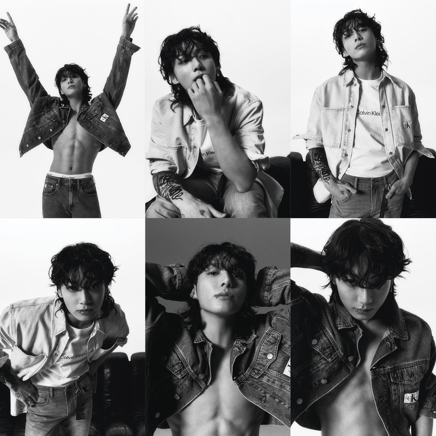 Bộ ảnh Jungkook x Calvin Klein  - Ảnh 1.