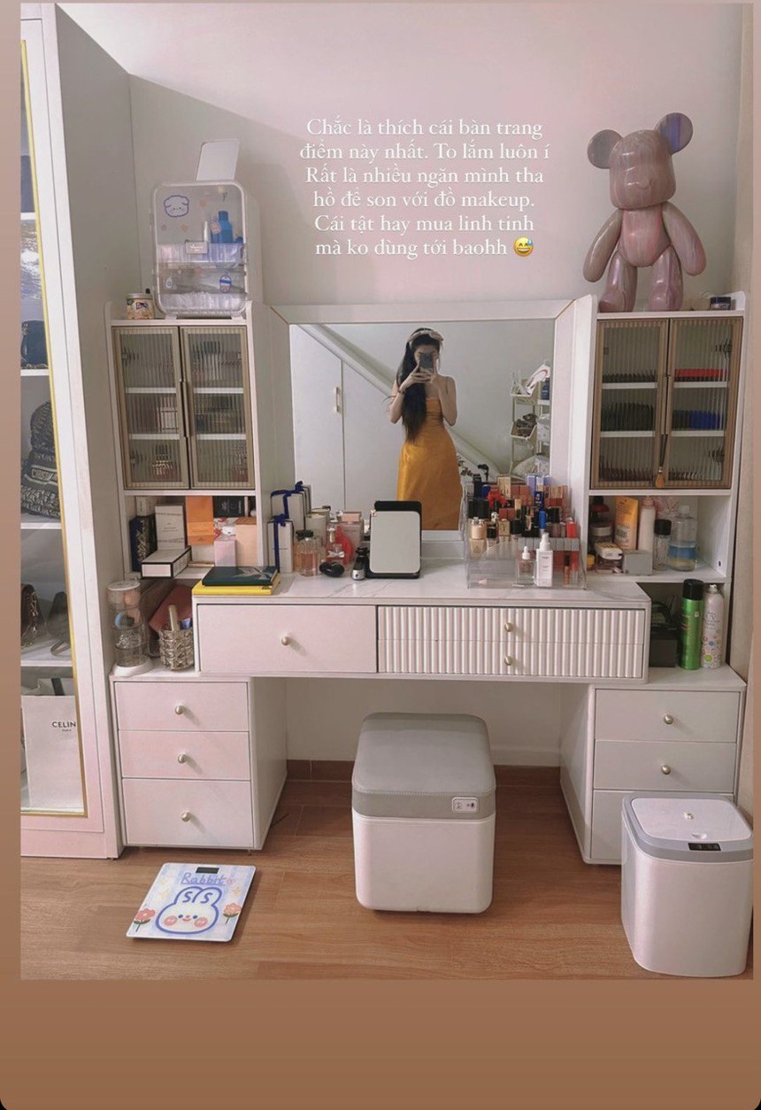 Ngắm nhà tông màu hồng pastel cực dễ thương của Võ Ngọc Trân - Gen Z từng kiếm tiền từ sớm, 19 tuổi đã tự tay mua nhà - Ảnh 4.