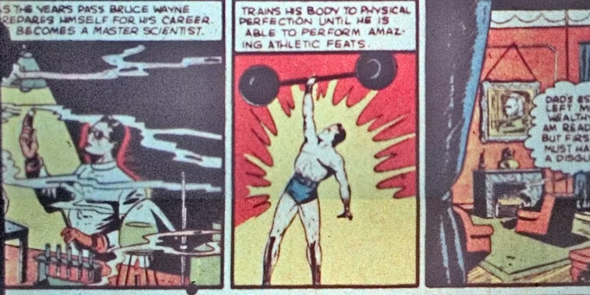 Là siêu anh hùng nhưng không có siêu năng lực, Batman có thể đẩy được mức tạ bao nhiêu? - Ảnh 1. Là siêu anh hùng nhưng không có siêu năng lực, Batman có thể đẩy được mức tạ bao nhiêu? - Ảnh 1.