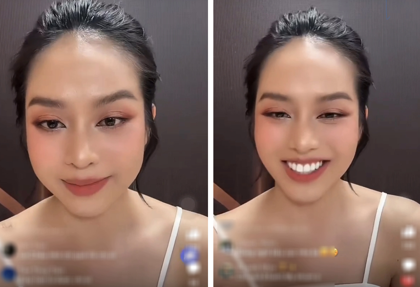 Zoom cận nhan sắc của Hoa hậu Thanh Thuỷ sau khi thừa nhận nâng mũi và sửa vòng 1 - Ảnh 4.
