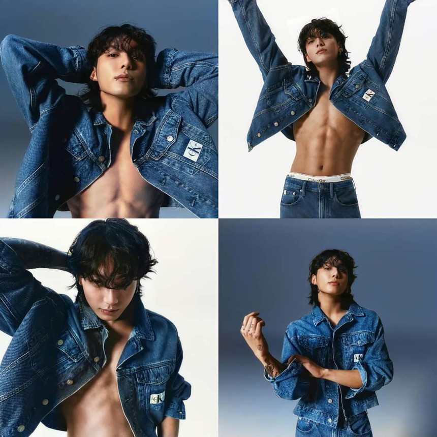 Jungkook diện Calvin Klein hot thật đấy, nhưng so với các sao khác thì lại kém xa điều này - Ảnh 1. Jungkook diện Calvin Klein hot thật đấy, nhưng so với các sao khác thì lại kém xa điều này - Ảnh 1.