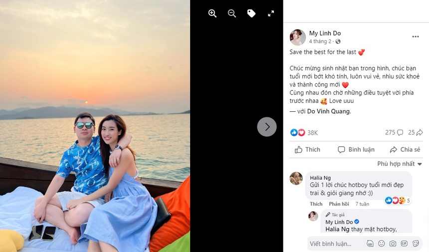 Cưới nhau được 4 tháng, Đỗ Mỹ Linh vẫn không thay đổi cách xưng hô, coi chồng là 'pạn' - Ảnh 2.