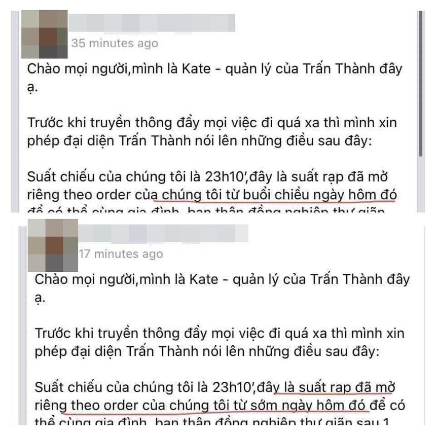 'Trắng - đen' lẫn lộn trong vụ Trấn Thành bao rạp: Bên bảo hết vé, bên bảo còn vé và một lô những điều khó hiểu! - Ảnh 5.