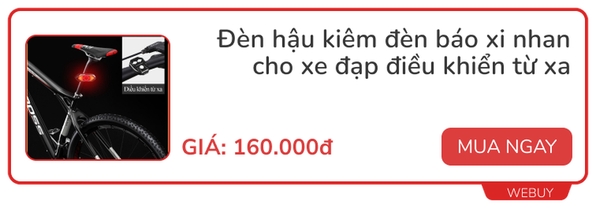 Xe đạp thể thao “biến hình” xịn như xe máy cực dễ với mấy món phụ kiện hay ho, giá chỉ từ 85.000đ - Ảnh 4.
