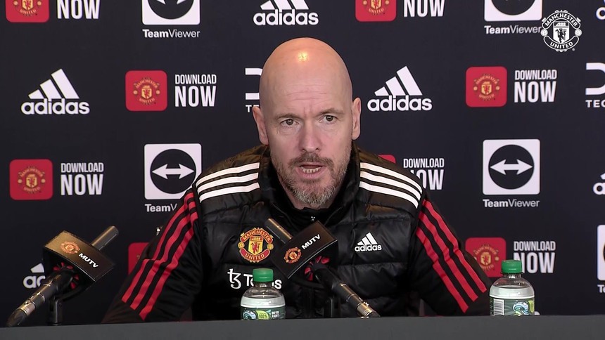 Quá hiểu đối thủ, HLV Ten Hag yêu cầu trọng tài làm một điều trong trận MU- Newcastle - Ảnh 2.