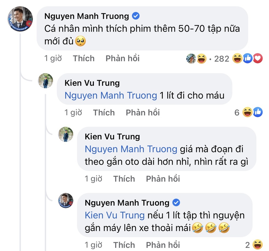 Mạnh Trường, Thùy Anh và dàn diễn viên “Đừng nói khi yêu” nói gì với nhau sau khi phim hết? - Ảnh 2.