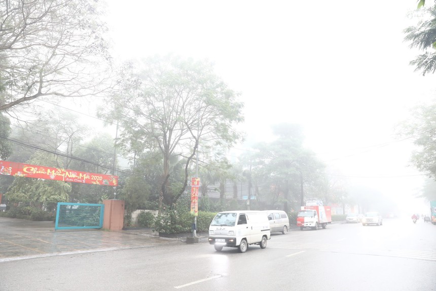 Bắc Bộ và Bắc Trung Bộ có sương mù, trời tiếp tục rét - Ảnh 1. Bắc Bộ và Bắc Trung Bộ có sương mù, trời tiếp tục rét - Ảnh 1.