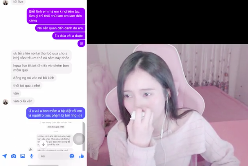 Nữ streamer 'gà nhà' bị bôi nhọ danh dự, Tùng Hoạ Mi đăng video 20 phút quyết làm rõ - Ảnh 2.