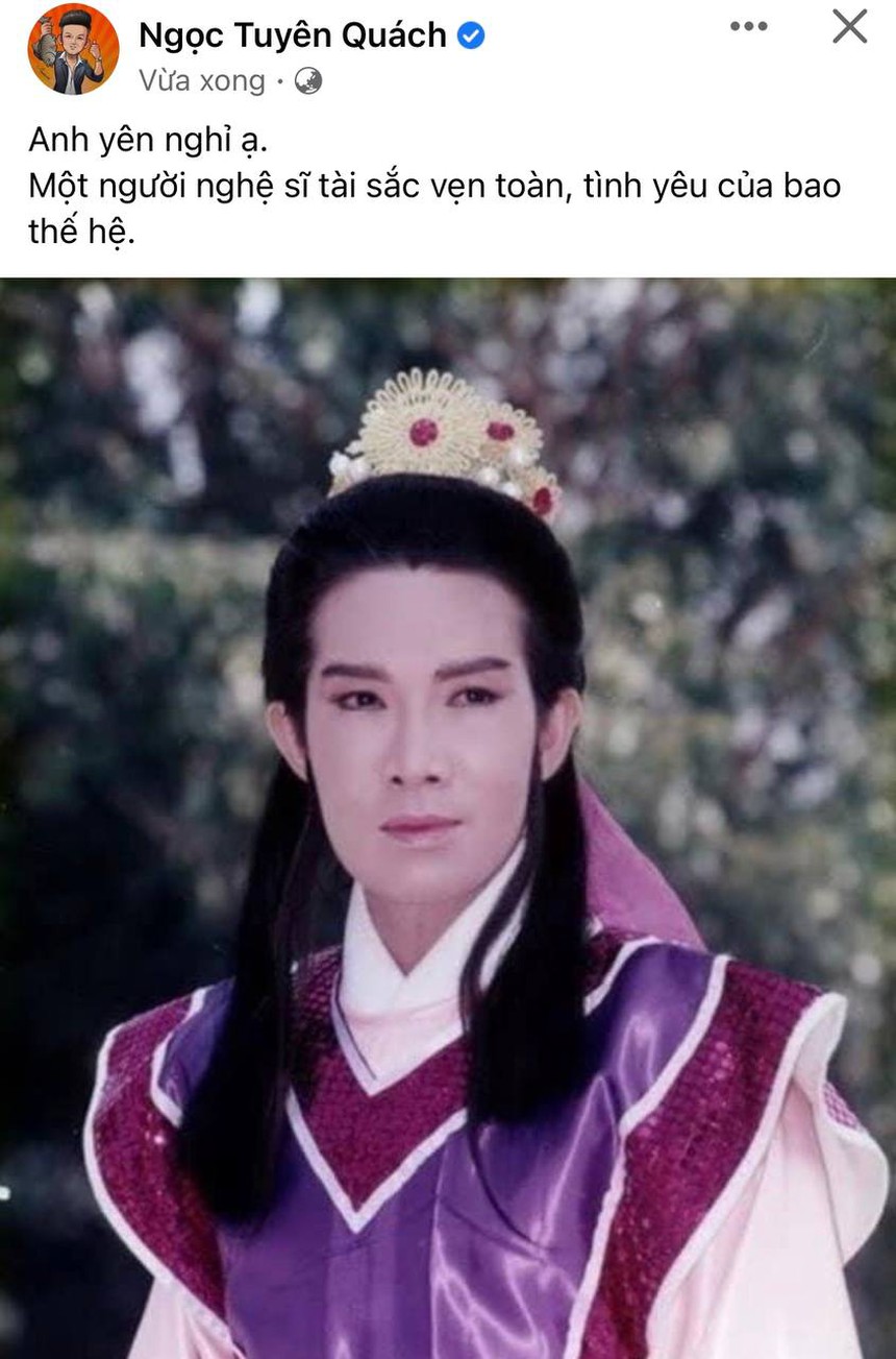 Ngọc Huyền, Kim Tử Long và làng nghệ thuật tiếc thương trước sự ra đi của 'ông hoàng cải lương' Vũ Linh - Ảnh 10.