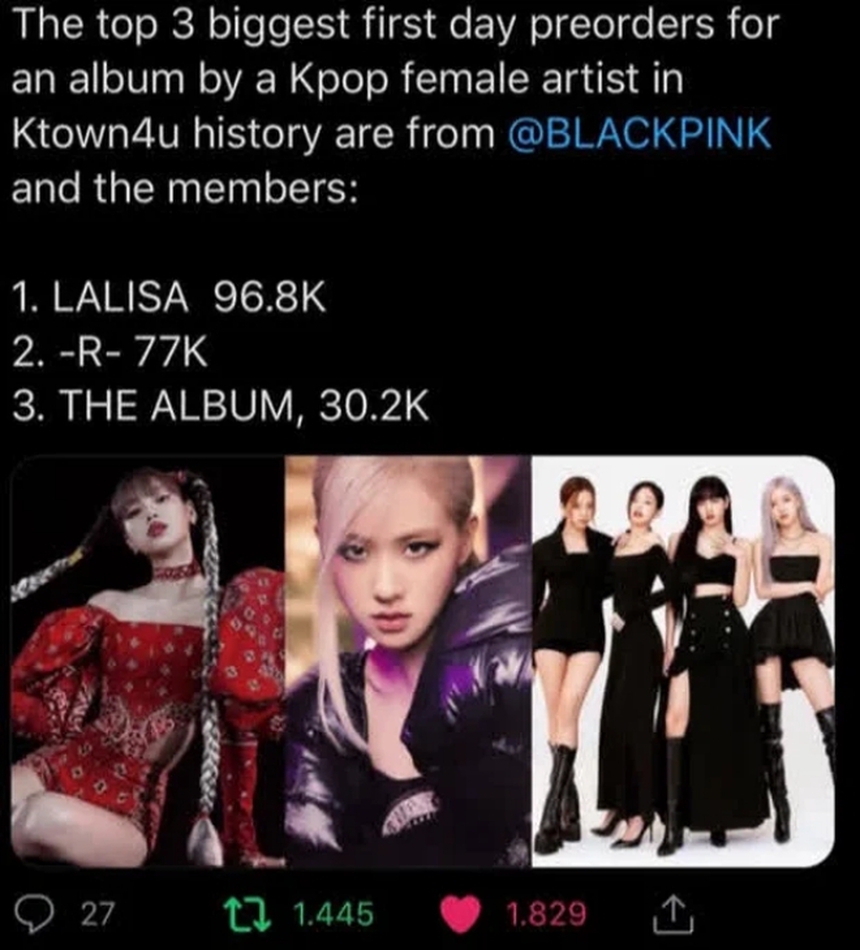 Jisoo solo cần doanh số bao nhiêu để vượt mặt hội chị em Blackpink? - Ảnh 3.