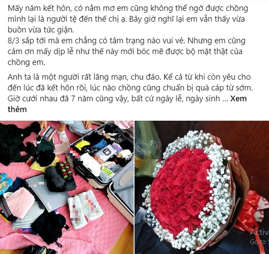 Món quà tặng 8/3 sớm 4 ngày từ chồng giúp cô vợ “lột mặt nạ” người đàn ông dối trá - Ảnh 2. Món quà tặng 8/3 sớm 4 ngày từ chồng giúp cô vợ “lột mặt nạ” người đàn ông dối trá - Ảnh 2.