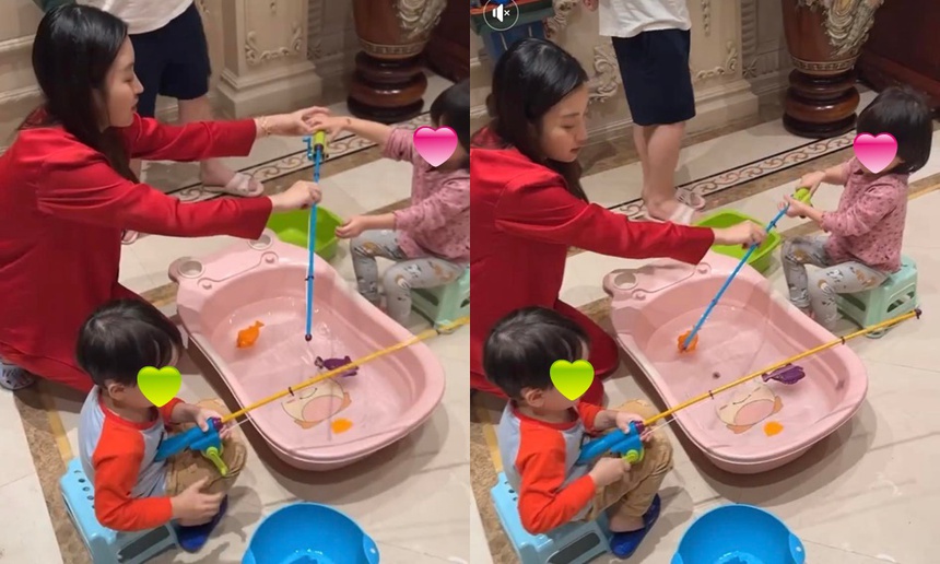 Đỗ Mỹ Linh lộ diện với dáng vẻ chuẩn "mẹ trẻ con" giữa nghi vấn mang thai  - Ảnh 1.