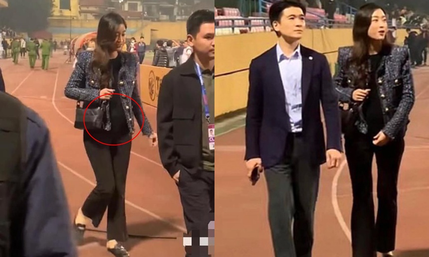 Đỗ Mỹ Linh lộ diện với dáng vẻ chuẩn "mẹ trẻ con" giữa nghi vấn mang thai  - Ảnh 3.