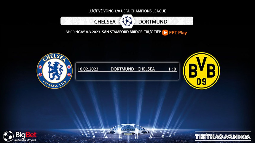 Nhận định, soi kèo Chelsea vs Dortmund (3h00, 8/3), vòng 1/8 Cúp C1 - Ảnh 6.