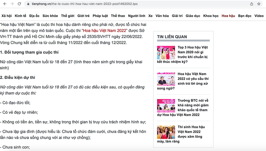 Trường hợp Á hậu Lê Thảo Nhi: Luật không quy định quốc tịch thí sinh dự thi sắc đẹp trong nước - Ảnh 3.