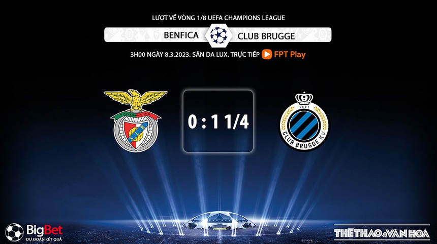 Nhận định, soi kèo Benfica vs Club Brugge, vòng 1/8 Cúp C1 (3h00, 8/3) - Ảnh 7.