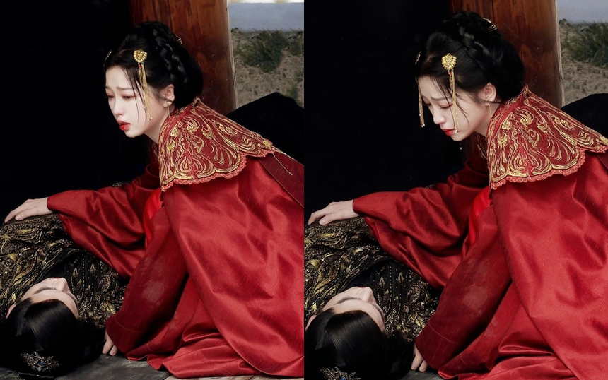 Mỹ nhân Trung Quốc khóc thôi cũng làm cõi mạng phát sốt, netizen bình luận: Đẹp mà đau lòng quá - Ảnh 3. Mỹ nhân Trung Quốc khóc thôi cũng làm cõi mạng phát sốt, netizen bình luận: Đẹp mà đau lòng quá - Ảnh 3.