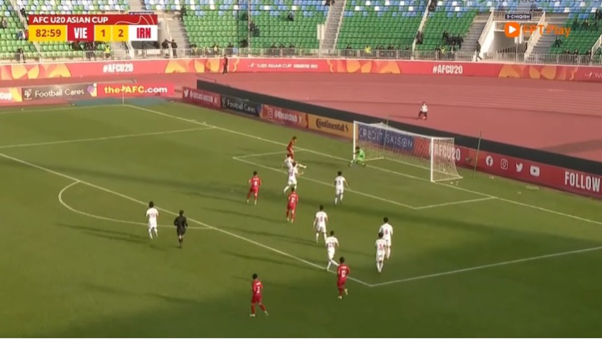 Đáng tiếc với pha bỏ lỡ của Quốc Việt khiến U20 Việt Nam bị loại - Ảnh 3.