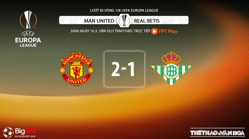 Nhận định, soi kèo MU vs Real Betis (03h00, 10/3), vòng 1/8 Europa League - Ảnh 13.