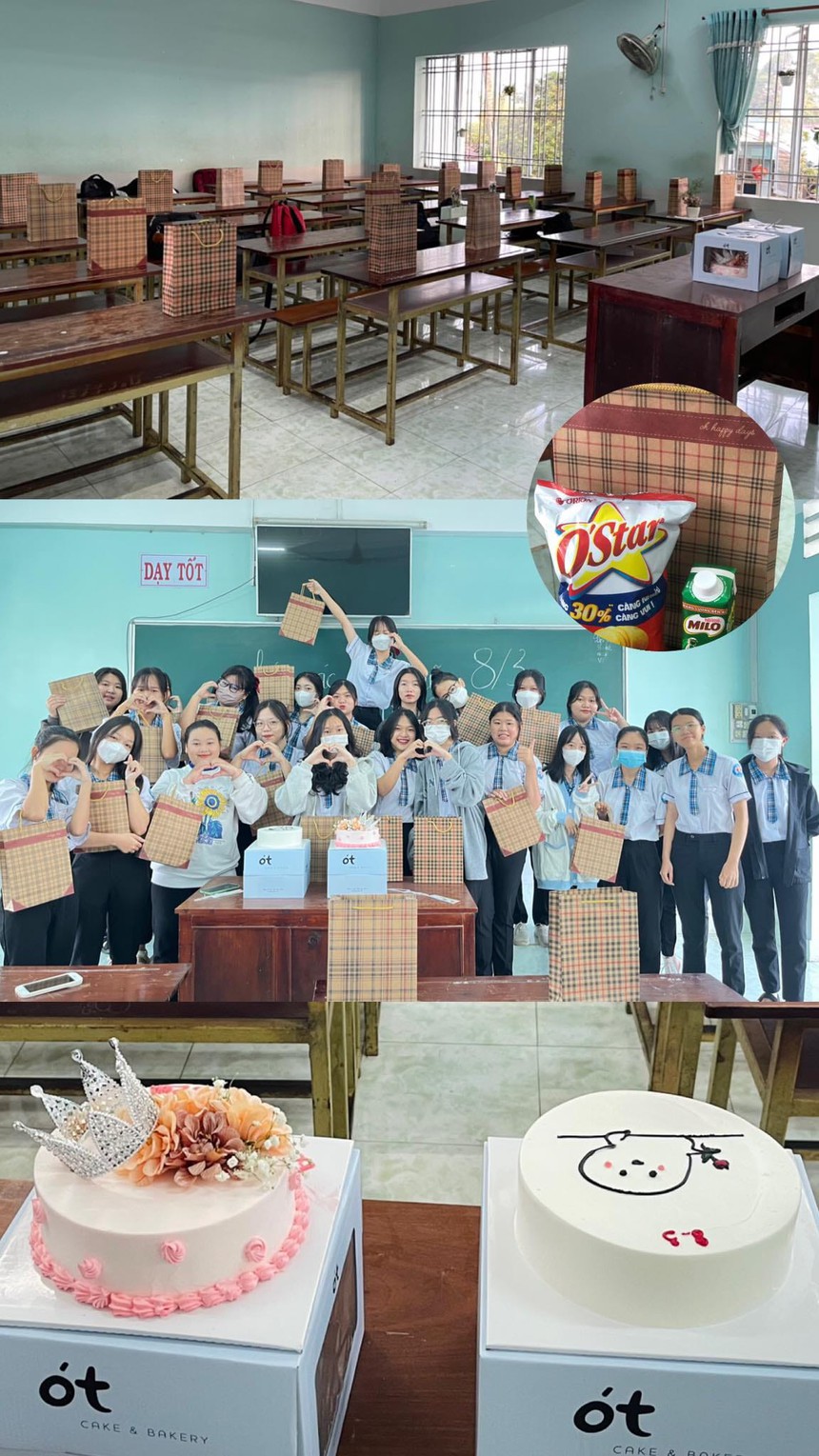 Những màn trang trí 8/3 cực chất của nam sinh khiến team “phái yếu” phát cuồng: "Bình thường thấy ghét ghét sao nay thấy thương thương tụi con trai thế!" - Ảnh 5.