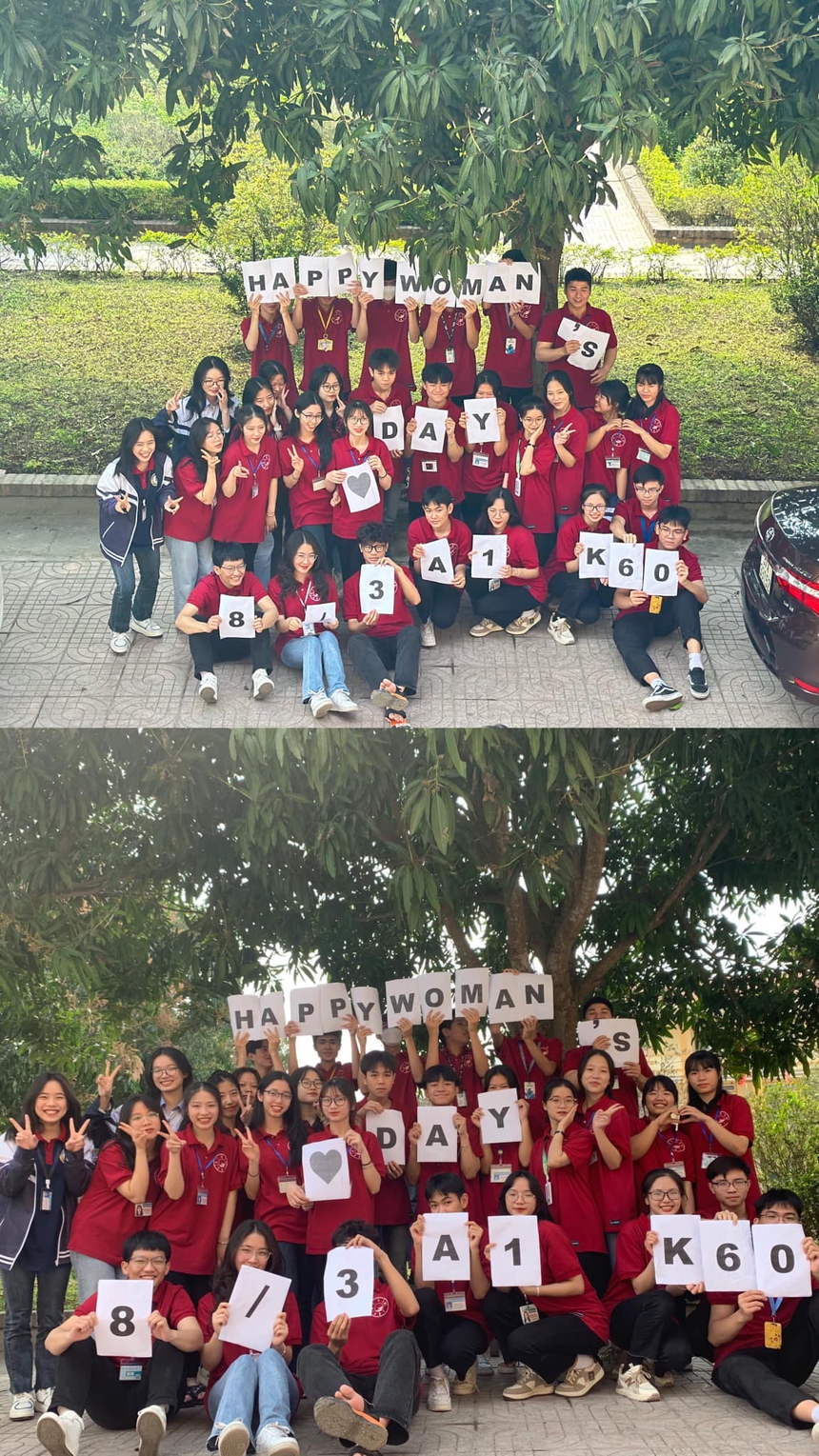 Những màn trang trí 8/3 cực chất của nam sinh khiến team “phái yếu” phát cuồng: "Bình thường ghét ghét sao nay lại thấy thương thương tụi con trai đến lạ!" - Ảnh 8.