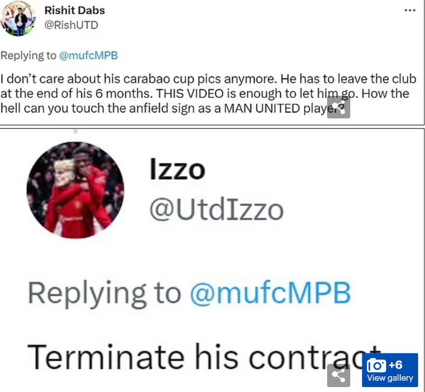 CĐV phẫn nộ, đòi hủy hợp đồng với sao MU vì hành động 'phản bội' trong trận thua thảm Liverpool - Ảnh 3.