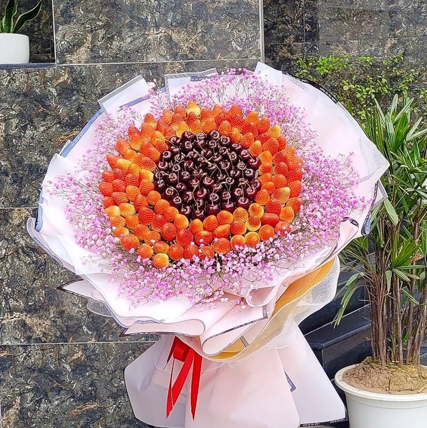 Những bó hoa độc lạ 8/3  - Ảnh 1.