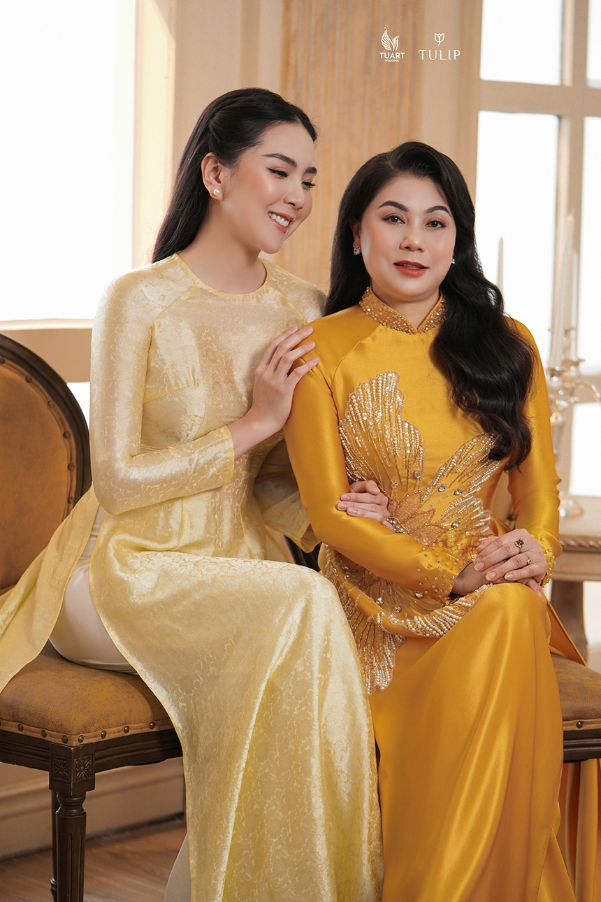 Đình Tú, Thuỳ Anh của 'Đừng nói khi yêu' chia sẻ những khoảnh khắc hạnh phúc bên mẹ - Ảnh 3.