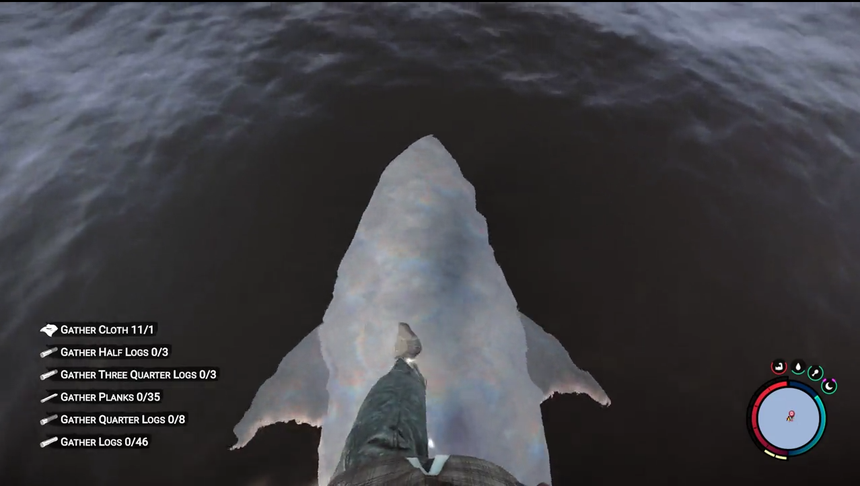 Game sinh tồn trên đảo nhưng không có thuyền, người chơi sáng tạo, tự chế ra 'phương tiện' bá đạo - Ảnh 3.