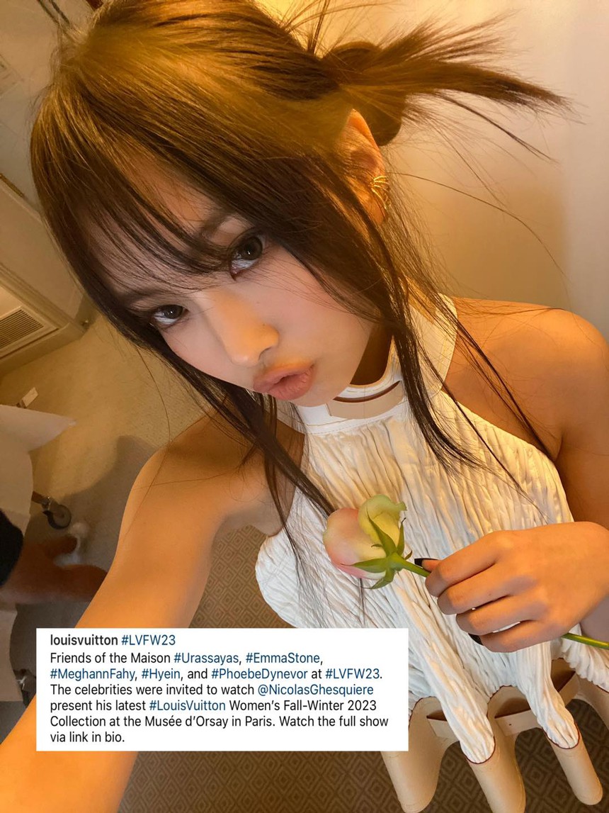 Hyein (NewJeans) đúng thật là 'Đại sứ tự tuyên'', ê chề không khi thực tế chỉ là Bạn thân thương hiệu - Ảnh 1.