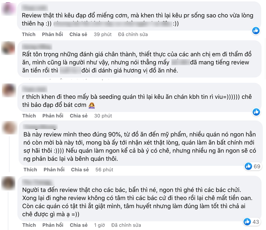 Từ chuyện "chiến thần" Hà Linh bị quán ăn "cấm cửa", dân mạng tiếp tục phản ứng trái chiều trước các TikToker review ăn uống - Ảnh 4.