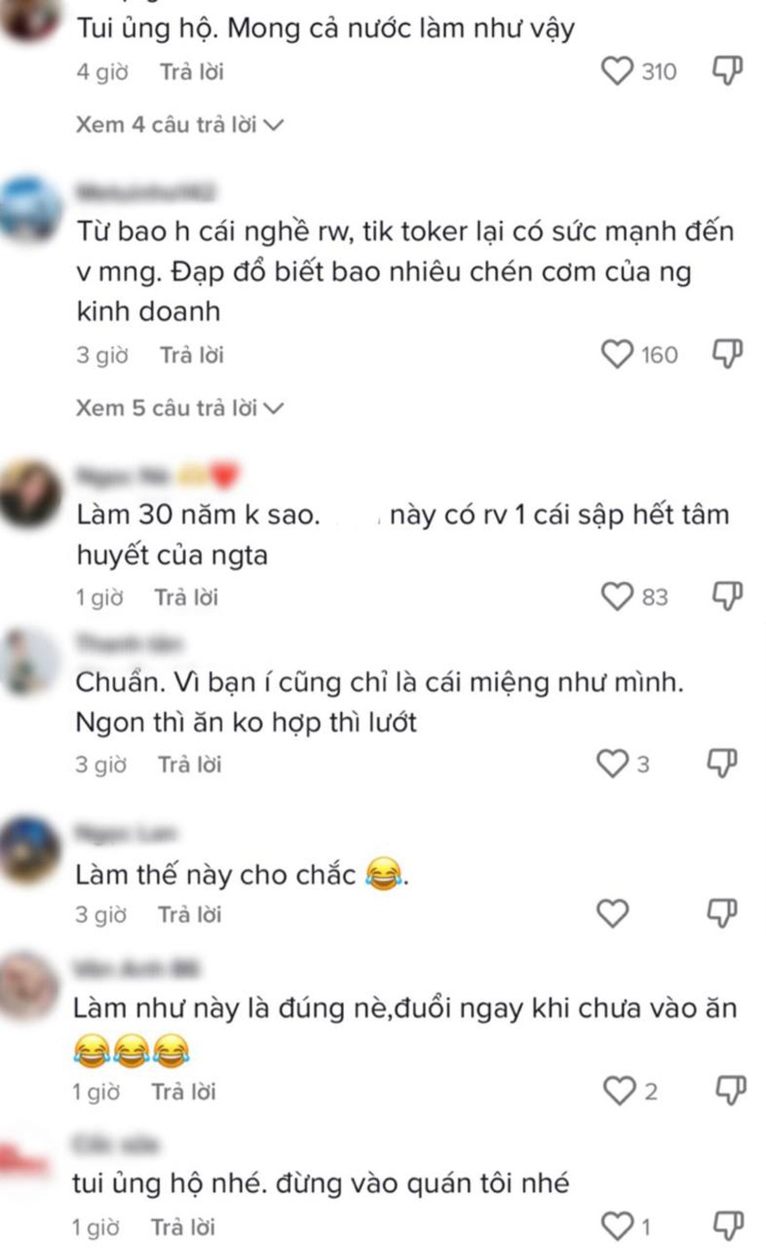 Xôn xao thông tin “Chiến thần rì-viu” Hà Linh bị chủ quán ăn dán ảnh miễn tiếp - Ảnh 11.