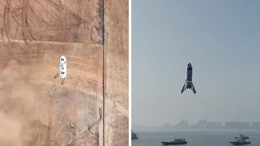 Trung Quốc tuyên bố tạo ra đột phá trong ngành hàng không vũ trụ với tên lửa có thể hạ cánh thẳng đứng như SpaceX - Ảnh 1. Trung Quốc tuyên bố tạo ra đột phá trong ngành hàng không vũ trụ với tên lửa có thể hạ cánh thẳng đứng như SpaceX - Ảnh 1.