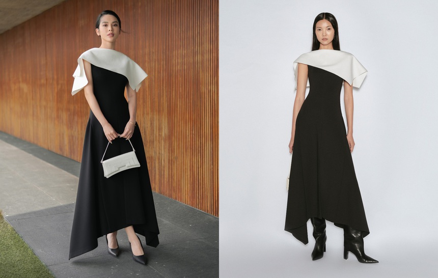 Dàn sao hot lăng xê xu hướng tối giản với các thiết kế của Cường Đàm - Ảnh 10.