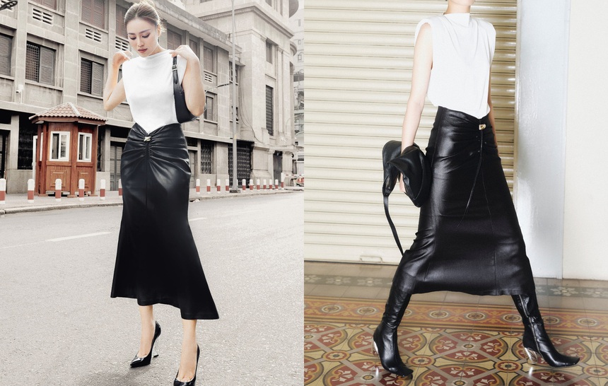 Dàn sao hot lăng xê xu hướng tối giản với các thiết kế của Cường Đàm - Ảnh 11.