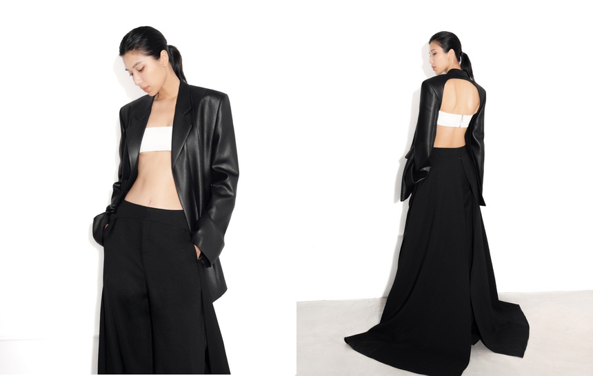 Dàn sao hot lăng xê xu hướng tối giản với các thiết kế của Cường Đàm - Ảnh 7.