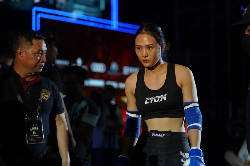 Phạm Thị Nhung: Hot girl MMA đẹp không góc chết, fan nam chỉ muốn "xin bị đấm" - Ảnh 6.