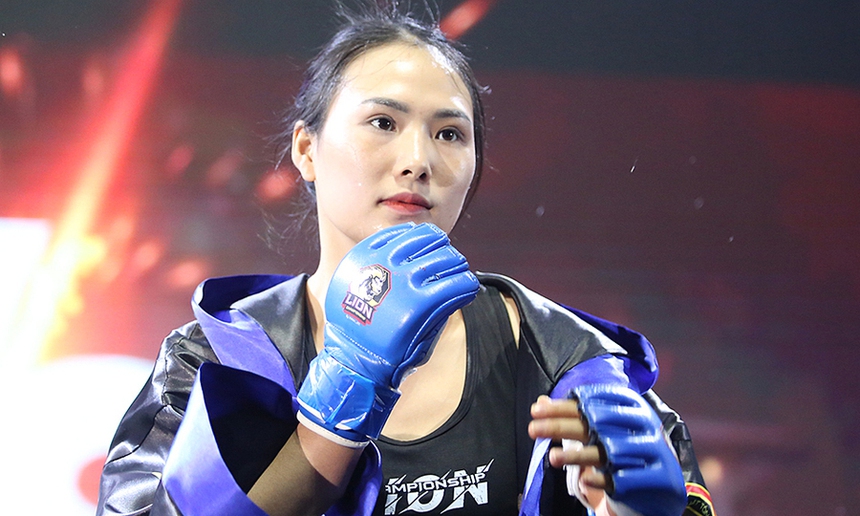 Phạm Thị Nhung: Hot girl MMA đẹp không góc chết, fan nam chỉ muốn "xin bị đấm" - Ảnh 8.